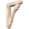 Ekena Millwork Olympic Arts and Crafts Smooth Bracket w/ Offset Brace, Douglas Fir, 7 1/2"W x 36"D x 48"H BKT0806X36X48OLY03SDF - alternate 1